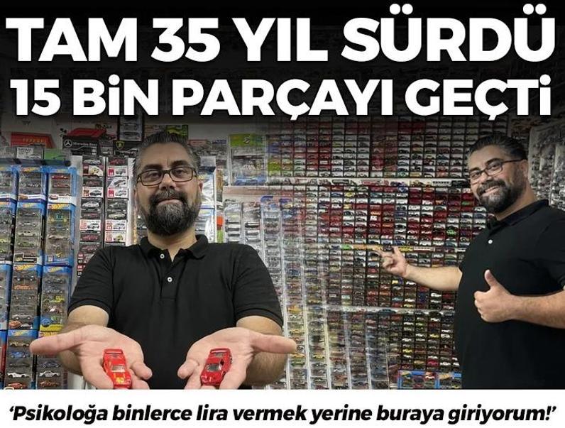 'Psikoloğa binlerce lira vermek yerine buraya giriyorum!' Tam 35 yıl sürdü, 15 bin parçayı geçti!