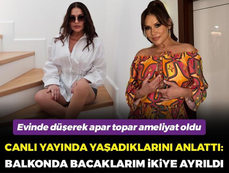 Evinde düşerek apar topar ameliyata alındı! Deniz Seki yaşadıklarını anlattı: Bacaklarım ikiye ayrıldı
