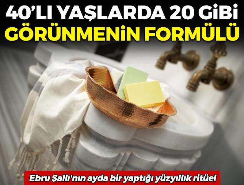 40’lı yaşlarda 20 gibi görünmenin gizli formülü! Ebru Şallı'nın ayda bir yaptığı yüzyıllık ritüel