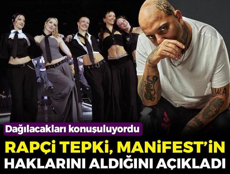 Ünlü rapçi Tepki, Manifest'in haklarını aldığını açıkladı!
