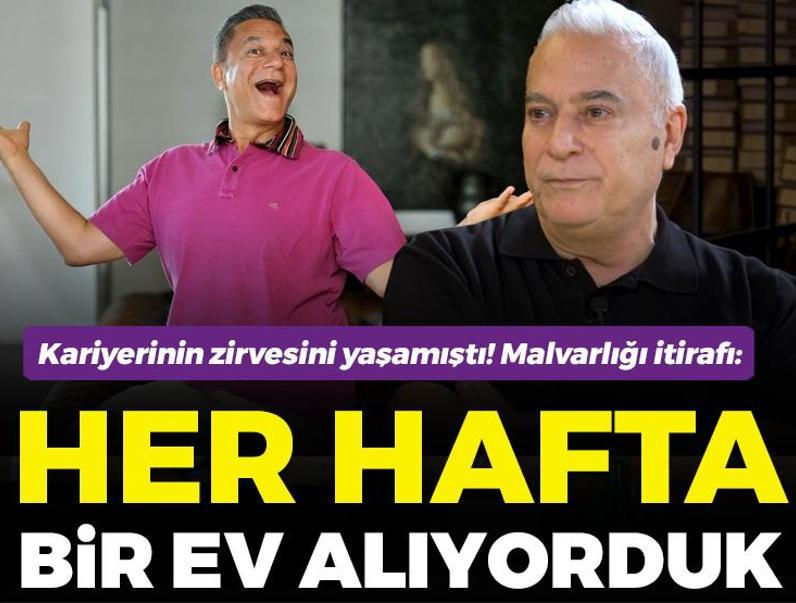 Mehmet Ali Erbil'den malvarlığı itirafı! 'Her hafta bir ev alıyorduk'
