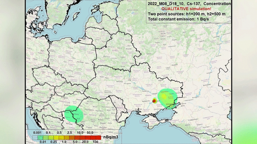 Zaporijya Nükleer Santralinde kaza olursa en çok neresi etkilenir Harita yayınlandı
