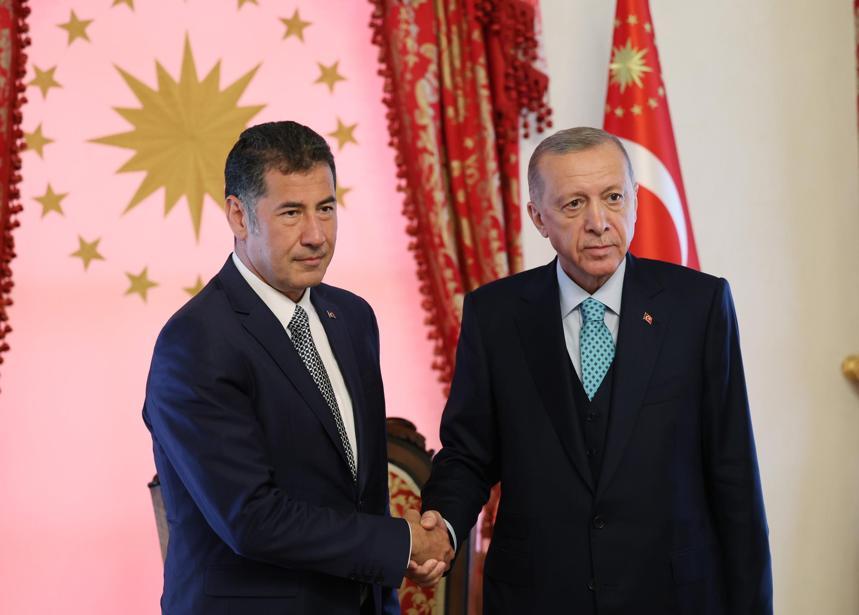 Cumhurbaşkanı Erdoğan, Sinan Oğanla görüştü